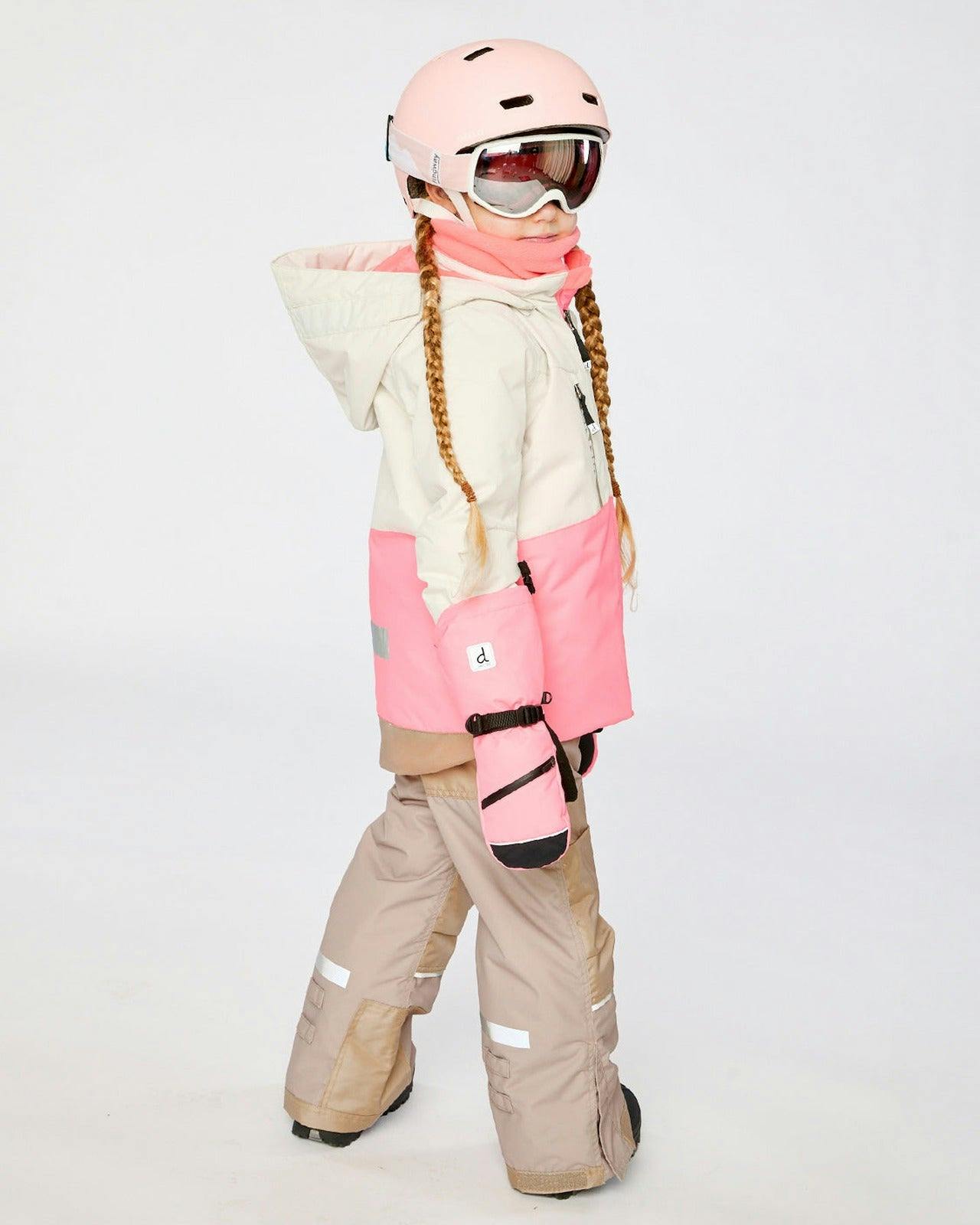 Two Piece Teknik Snowsuit Off-White And Pink