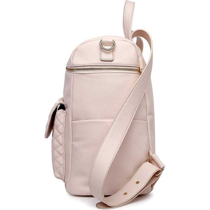 Monaco Diaper Bag | Pastel Pink