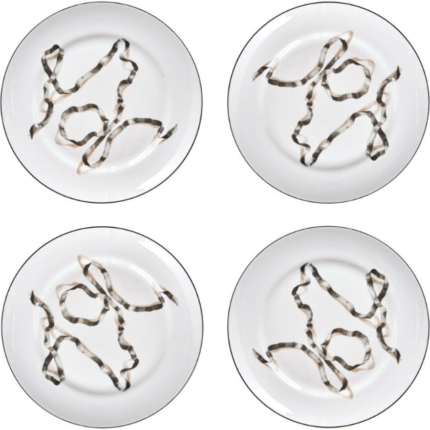 Ribbon Dinner Plate