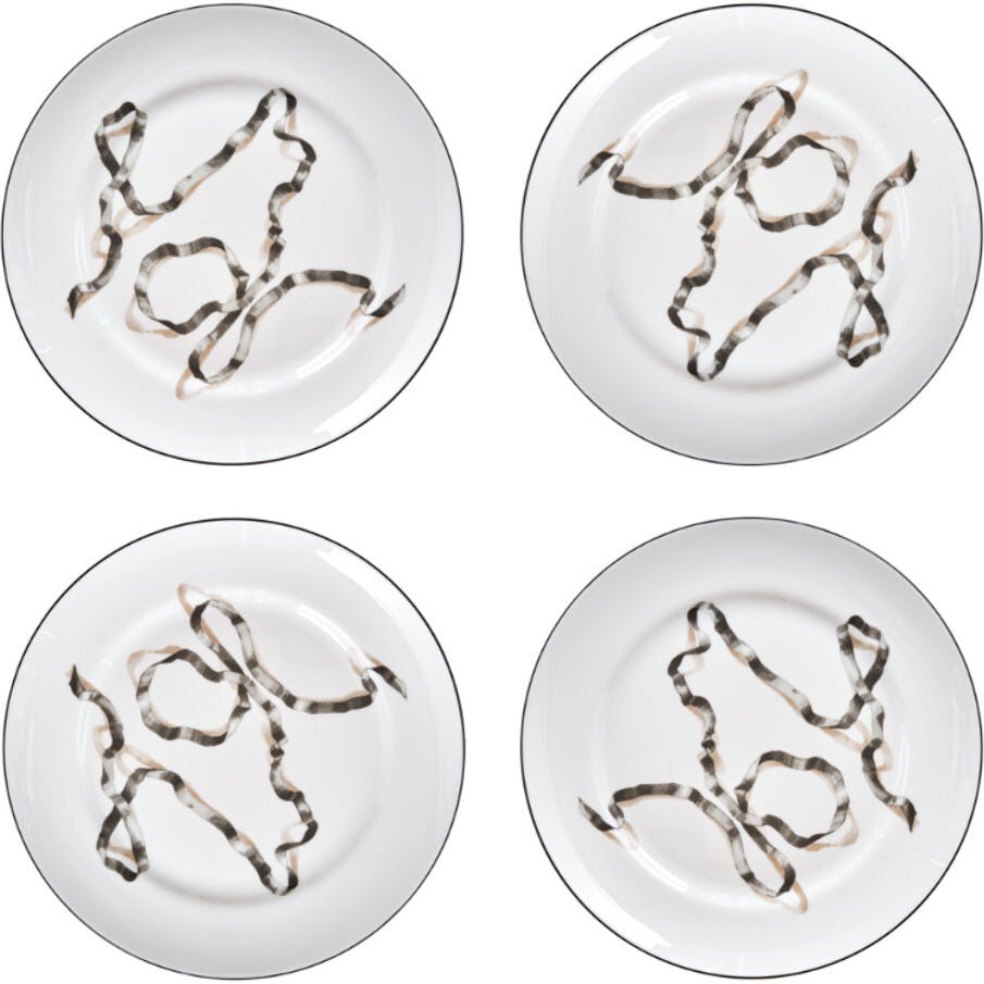 Ribbon Dinner Plate