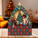 Kurt Adler 16-Inch Christmas Tree 24-Piece Advent Calendar