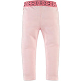 Abstract Waistband Leggings