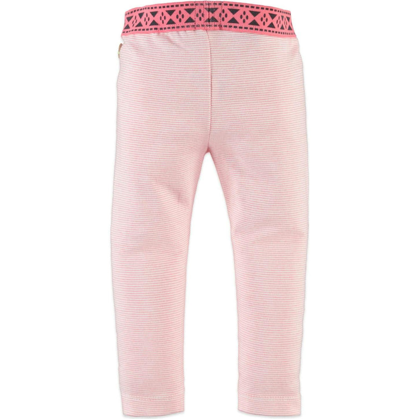 Abstract Waistband Leggings