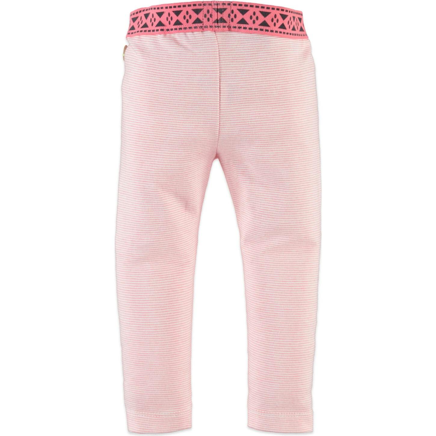 Abstract Waistband Leggings
