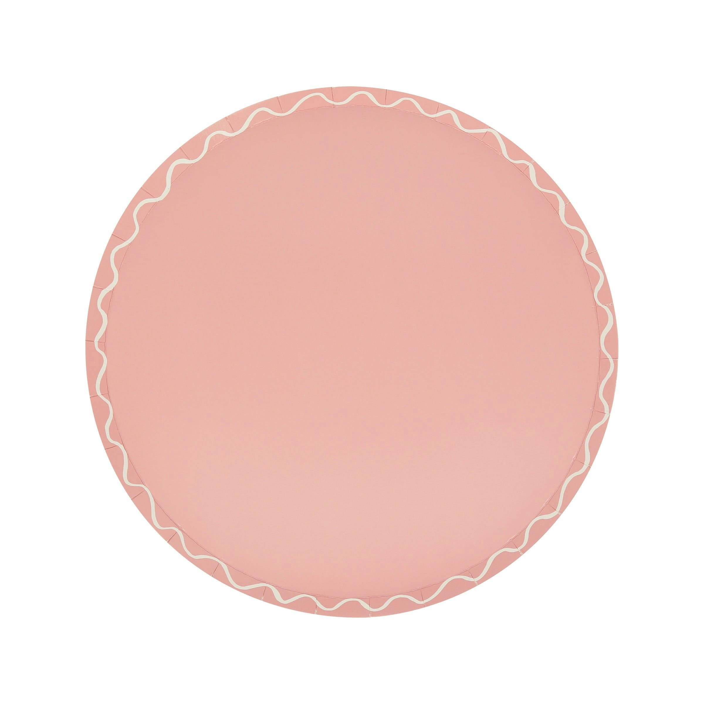 Mixed Wavy Line Side Plates