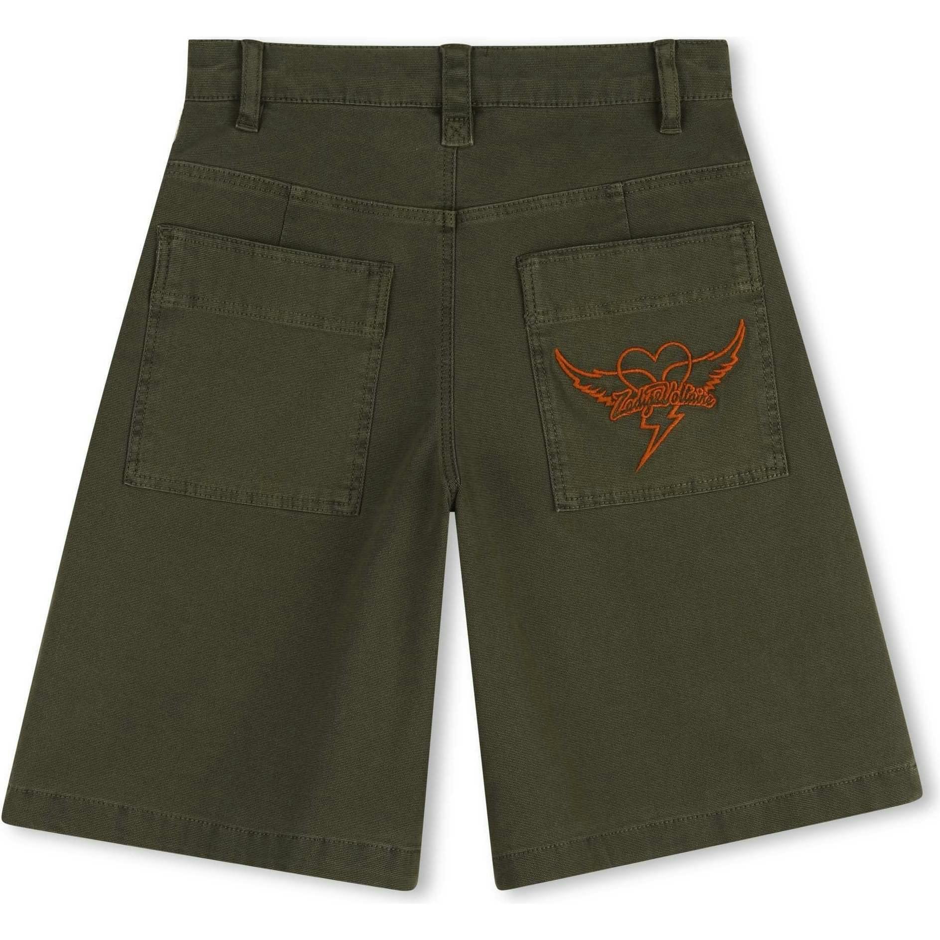 ZADIG & VOLTAIRE Pleat Shorts - Olive Night