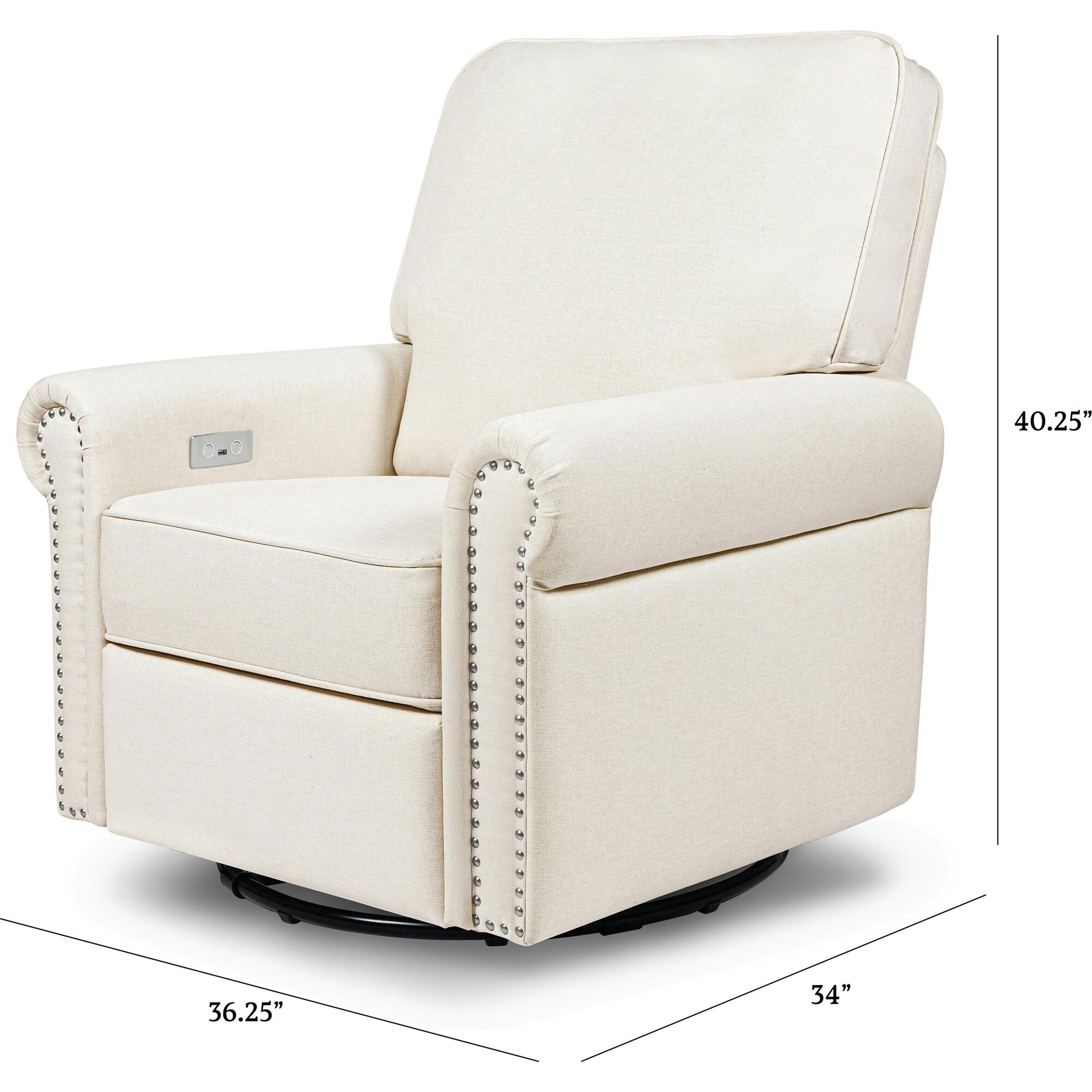 Linden Electronic Recliner And Swivel Glider