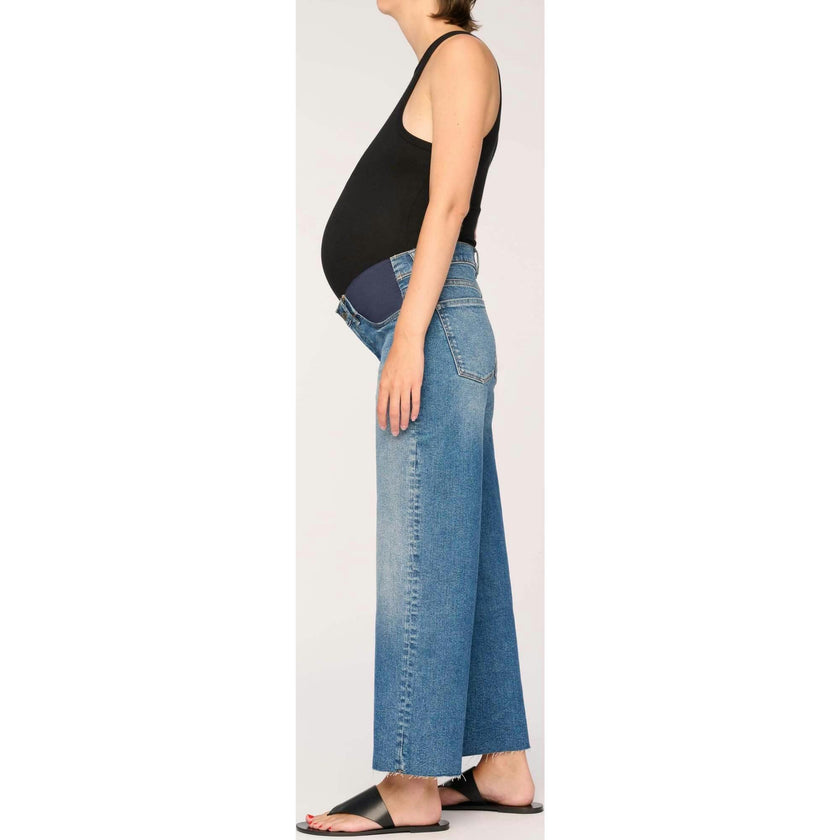 Hepburn Maternity Wide Leg Vintage Jeans | East Lake