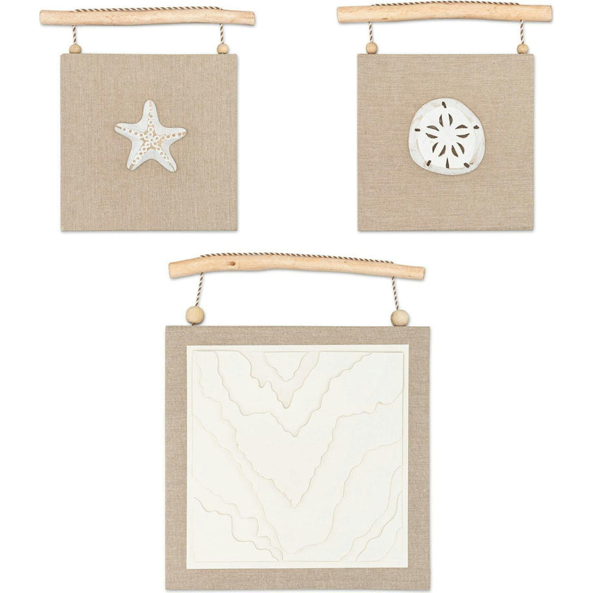 Cove 3-Pc. Beach Themed Wall Decor