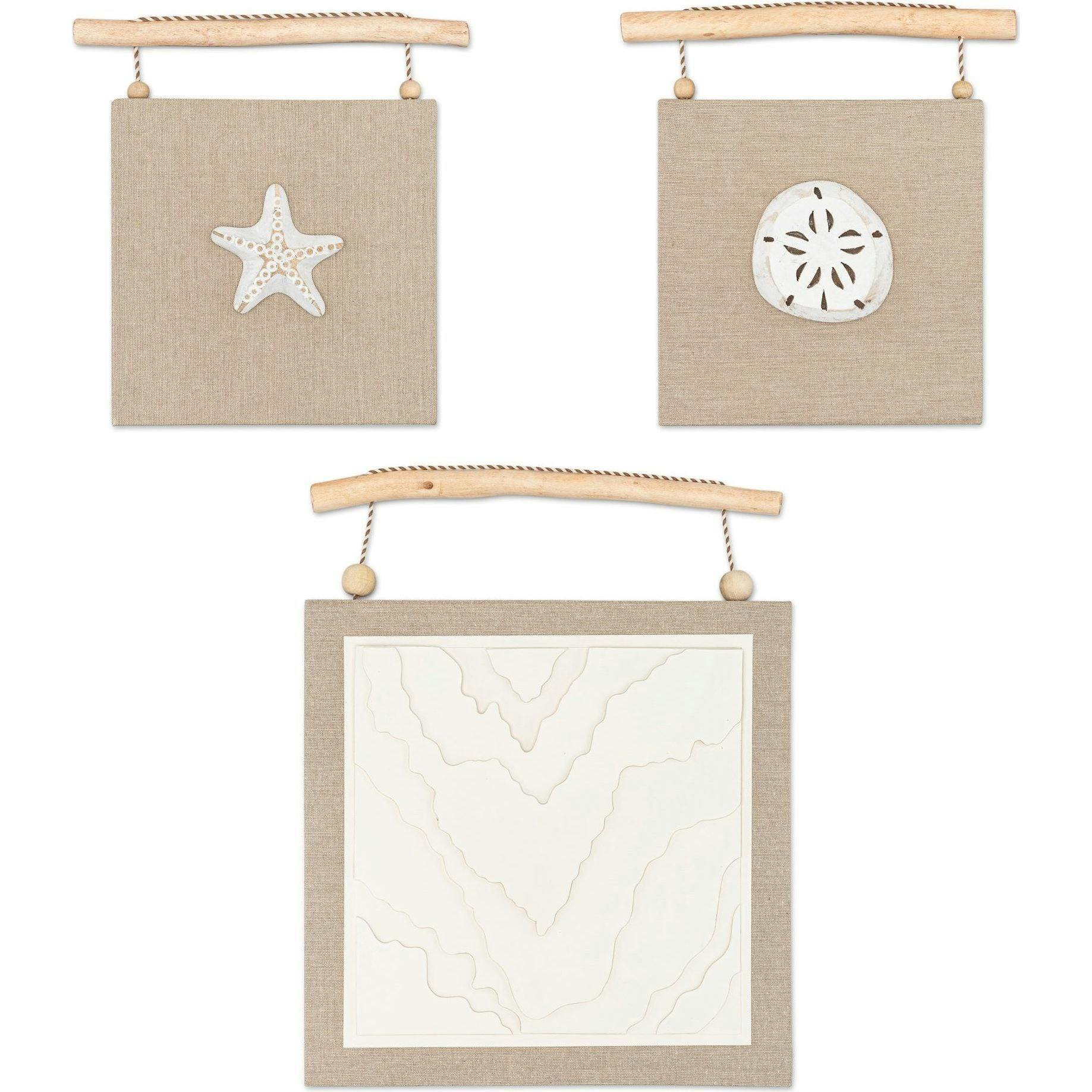 Cove 3-Pc. Beach Themed Wall Decor