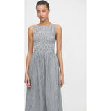 The Cosima Nap Dress - Black/Sand Gingham