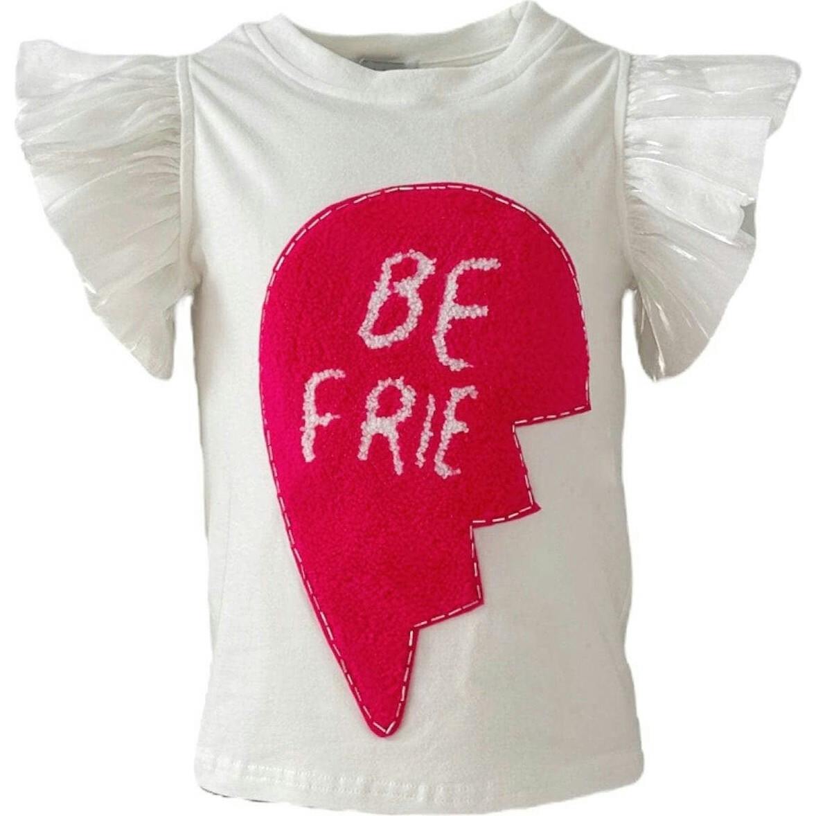 Best Friends Ruffle Sleeve T-Shirts