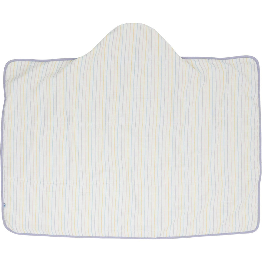 Toddler Hooded Towel - Unicorn Stripe