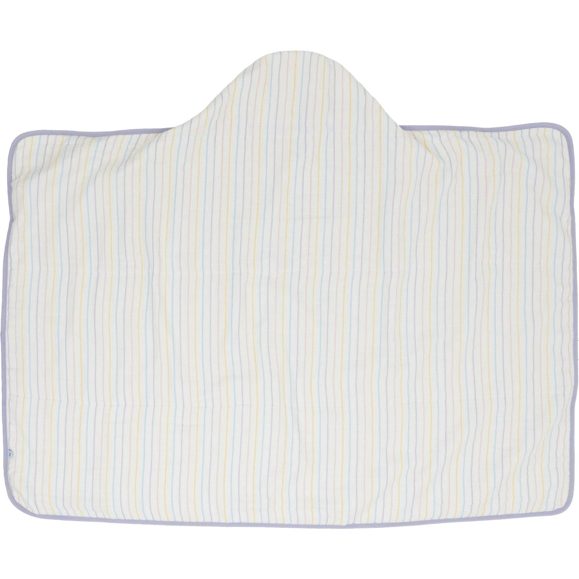 Toddler Hooded Towel - Unicorn Stripe