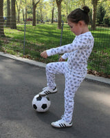 The Organic Long Sleeve Pajama Set [Soccer]