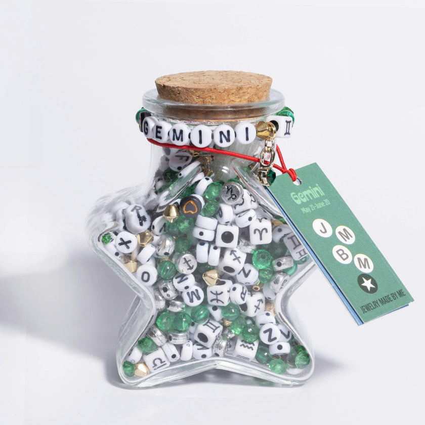 Gemini Zodiac Sign Star Bead DIY Kit