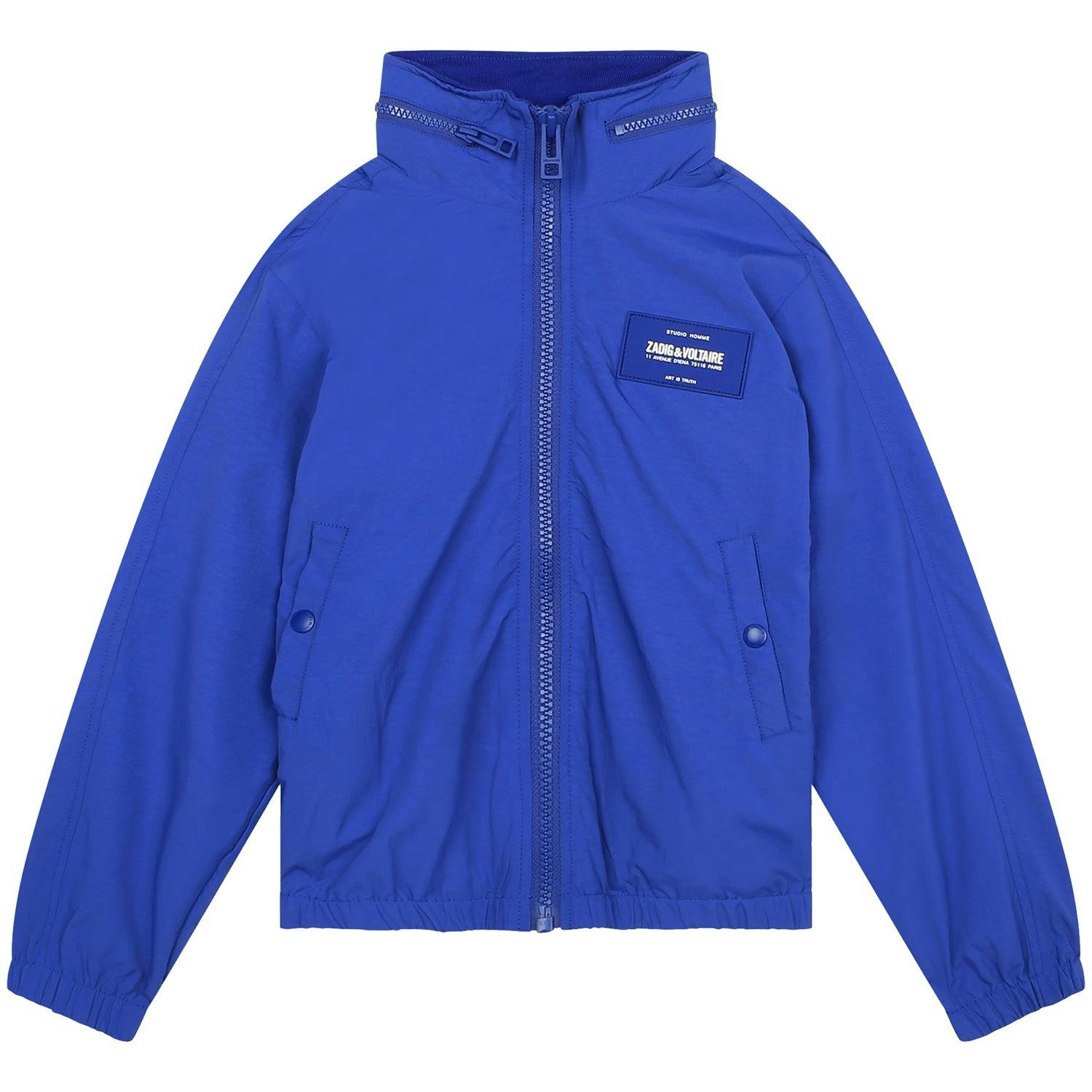 Electric Blue Parka