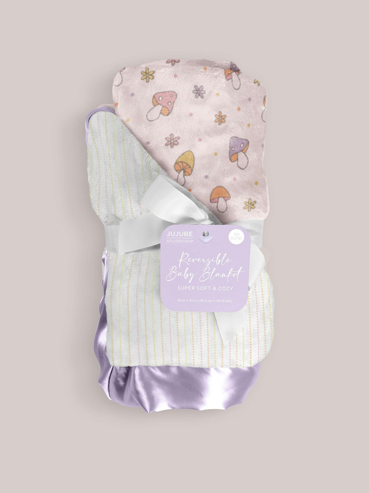 JuJuBe × Studio Oh! Printed Reversible Baby Blankets