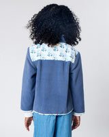 Kids Hydrangea Fleece Jacket