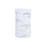 Little Whales - Swaddle Blanket