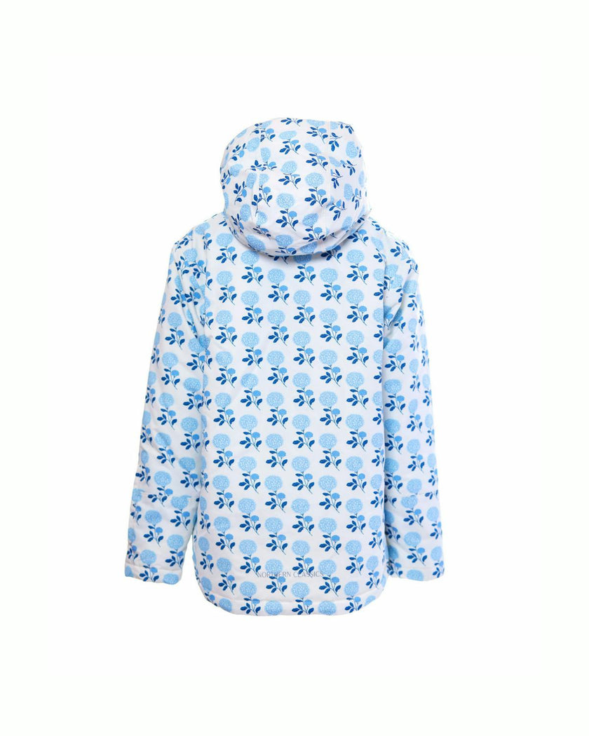 Women's Winter Coat in Hydrangea