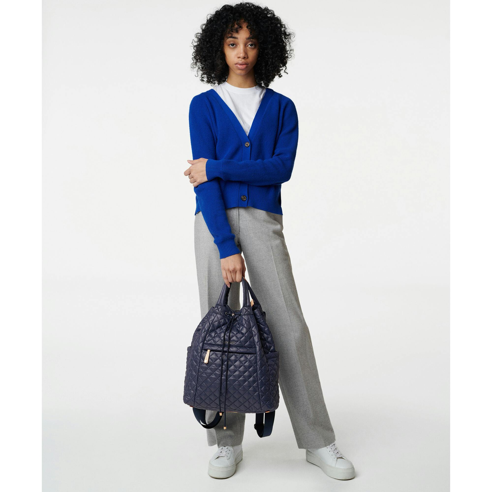 Navy Metro Convertible Backpack