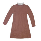 Poplin Collar Knit Dress