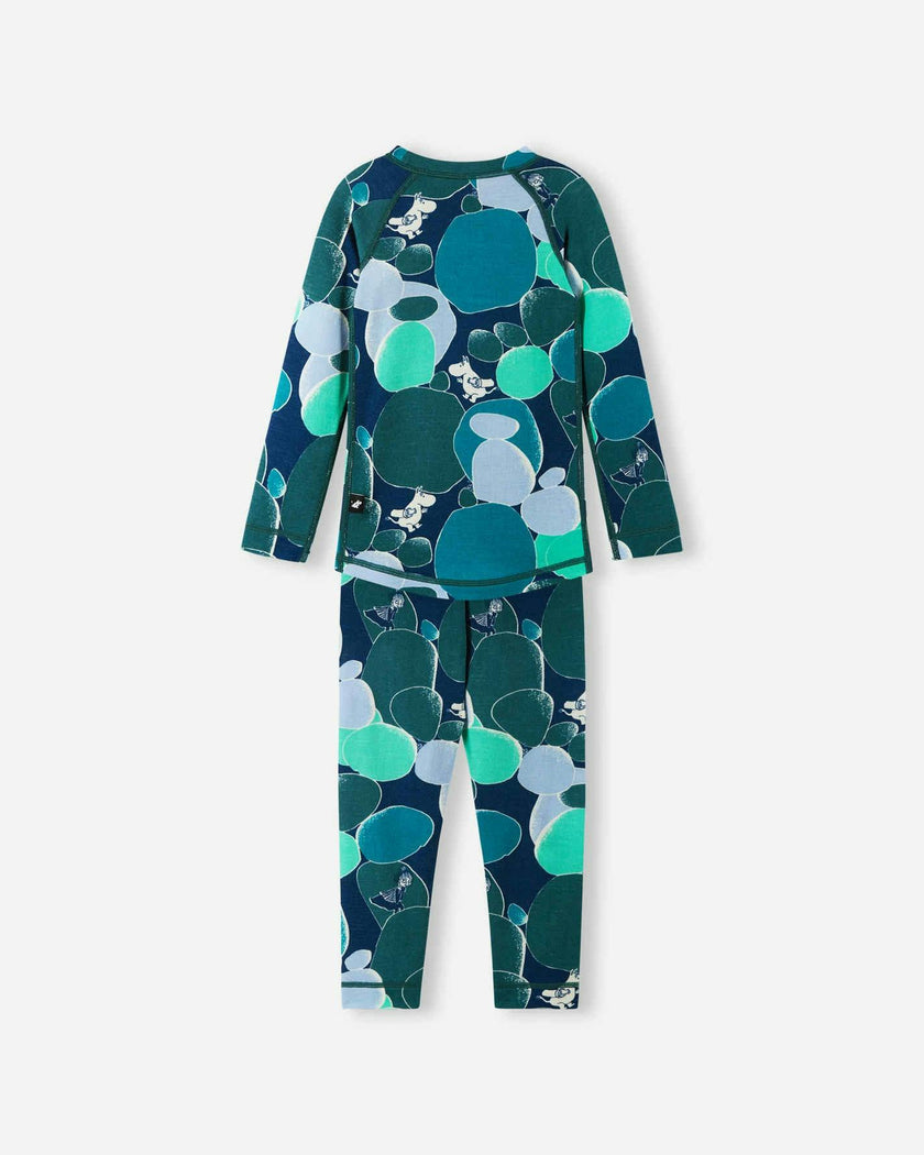 Moomin Trivsam - Toddler Merino Wool & Lyocell Base Layer Set