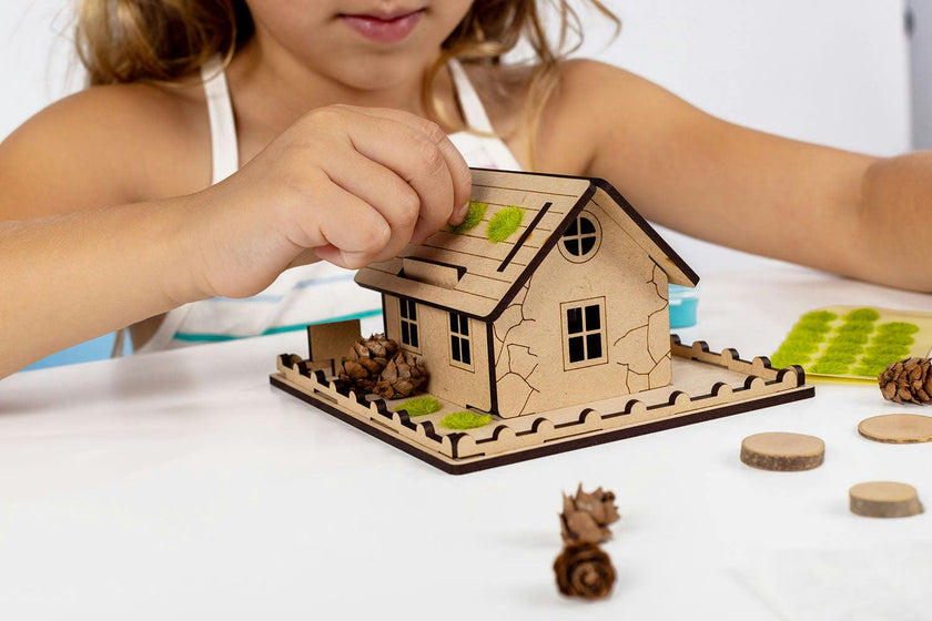 Fairy House + Garden
