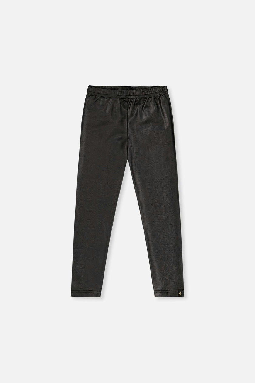 Faux Leather Leggings Black