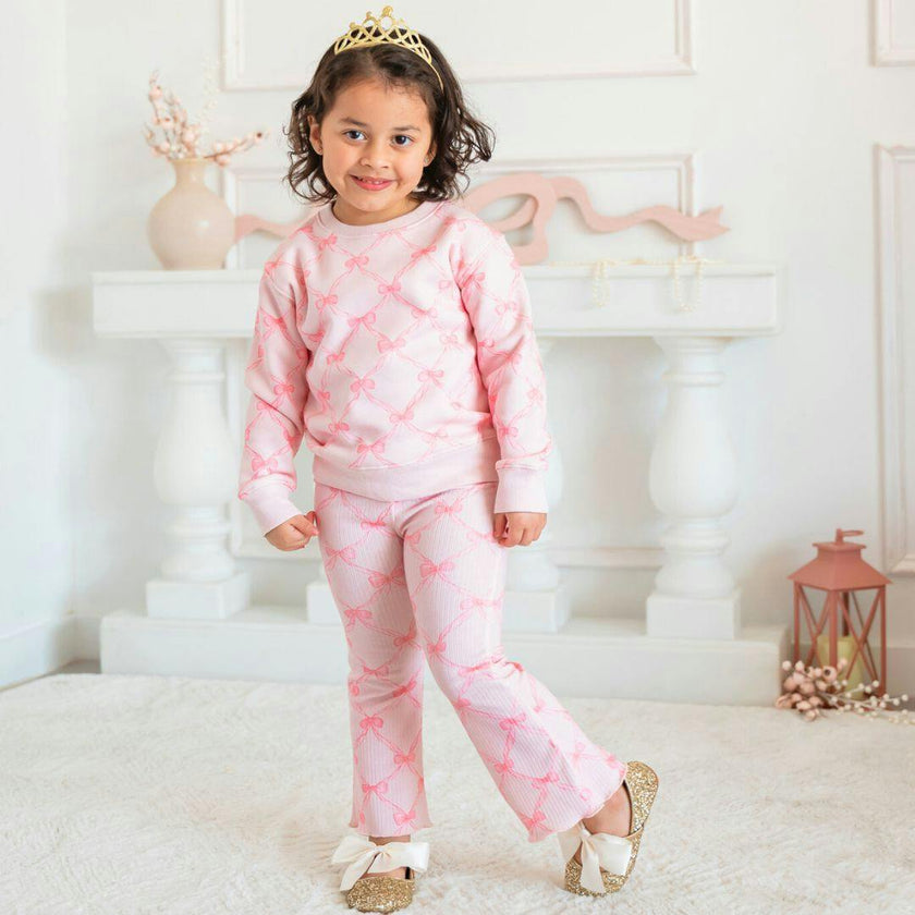 Bow Trellis Flare Legging