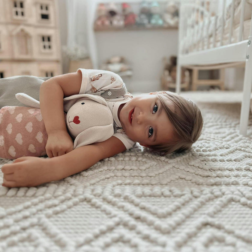 Knit Bunny Plush - Luella