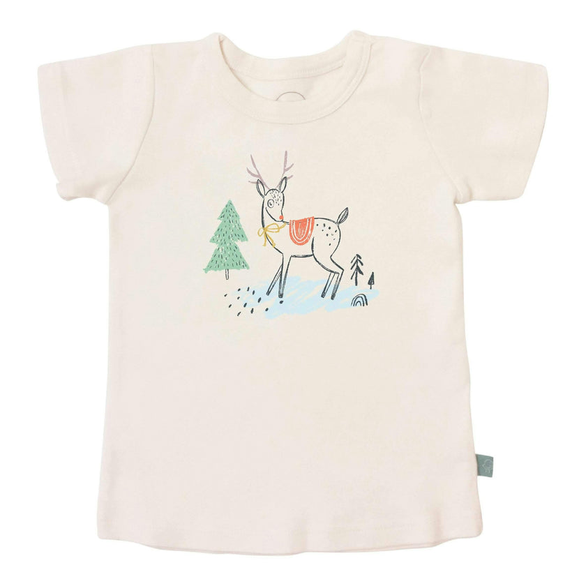 graphic tee | christmas deer