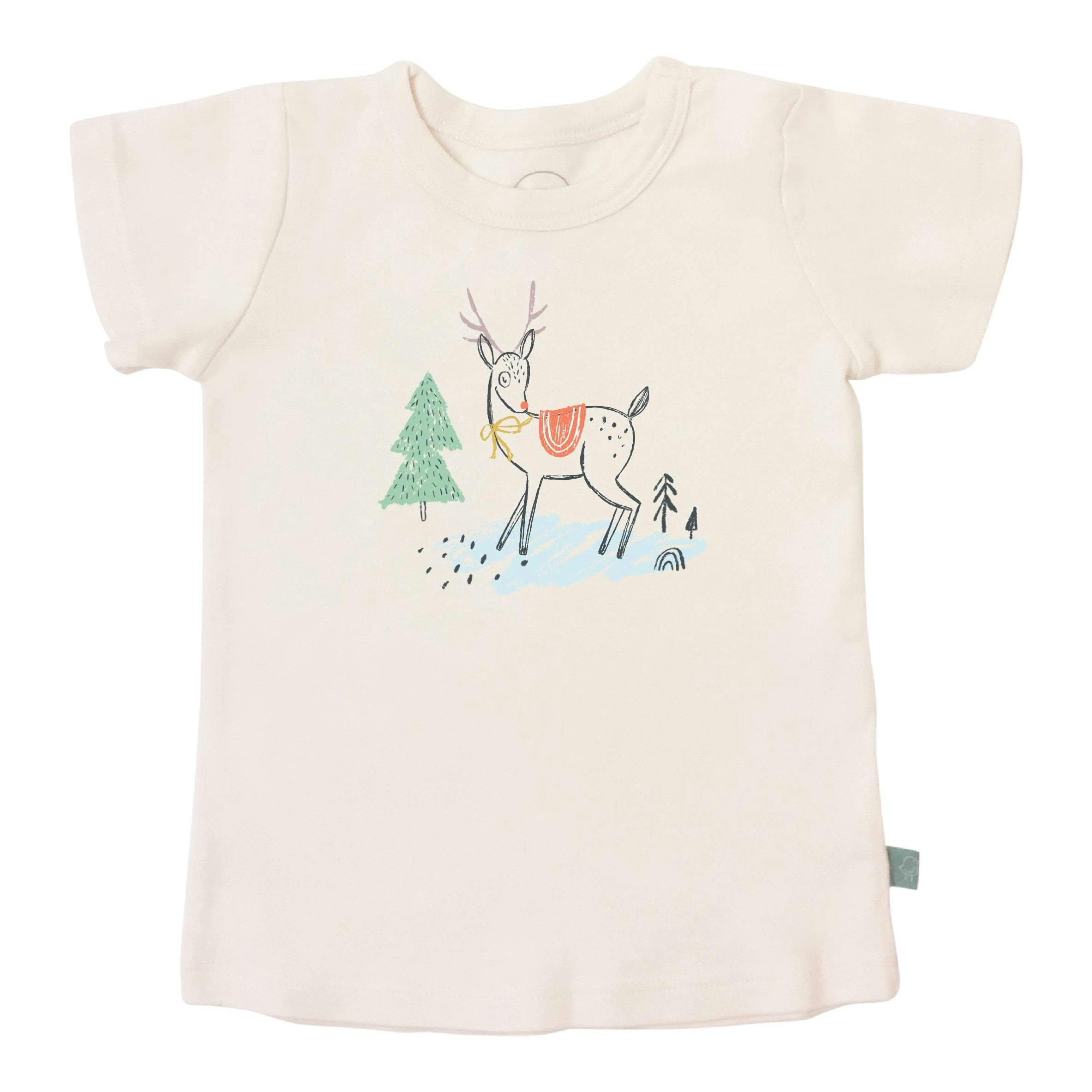 graphic tee | christmas deer