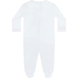 White Crochet Footie