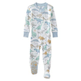 CRUZ Snug-fit Footed Baby Boys Pajamas