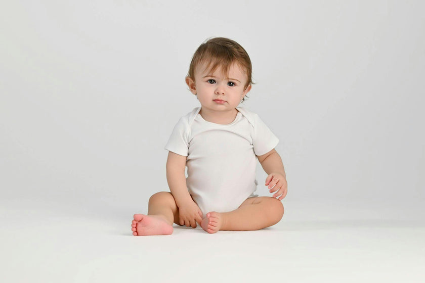 Magnetic Baby Bodysuit 2-Pack - White