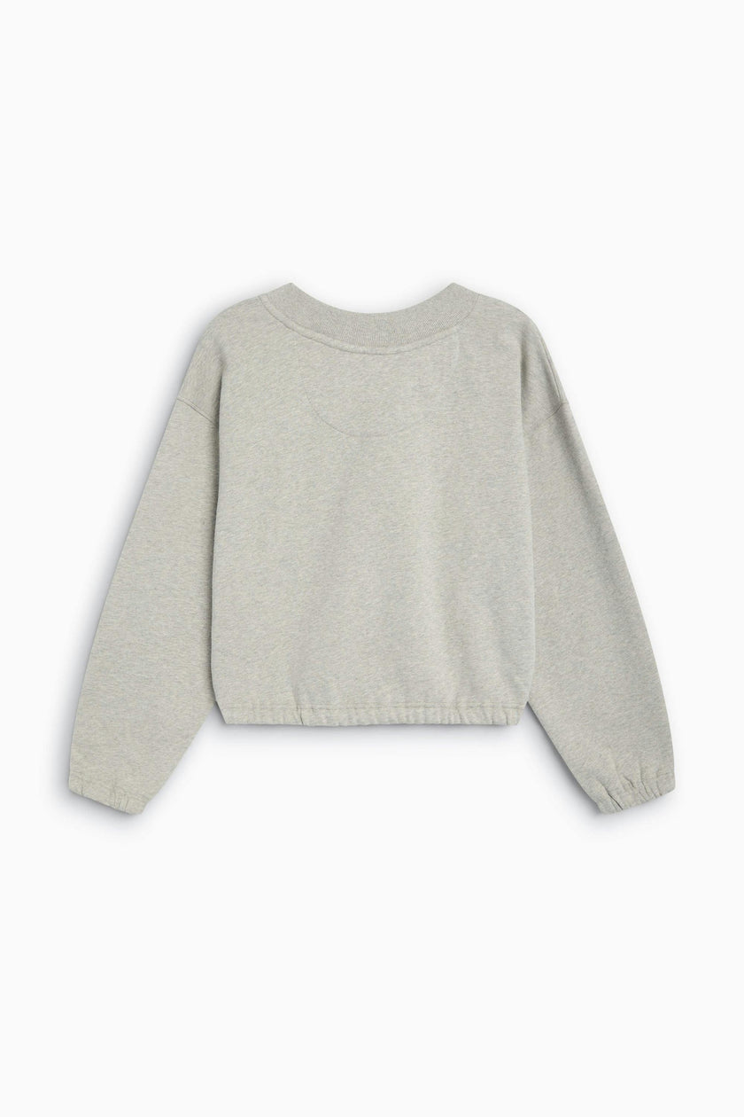 Mochi Woman Sweatshirt Light Grey Melange