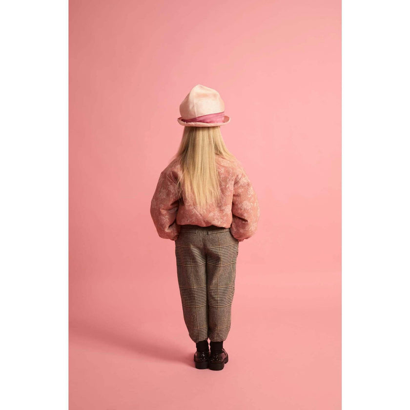 Wildflower Bomber Jacket Pink Flowers