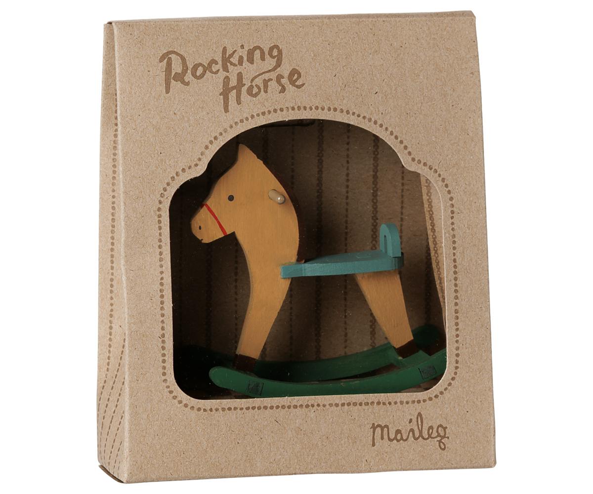 Rocking horse, Mouse - Light brown