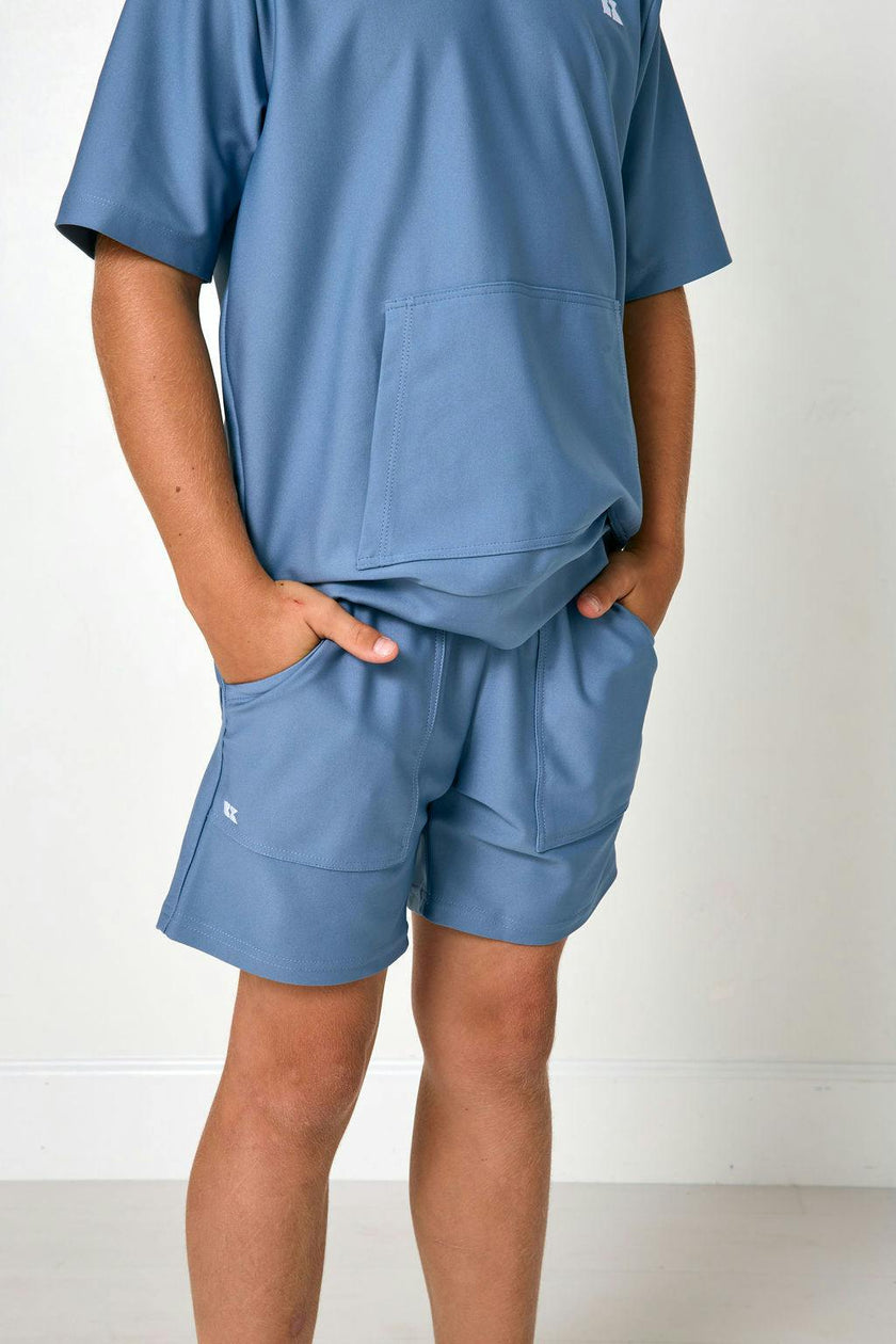 slate sweat short