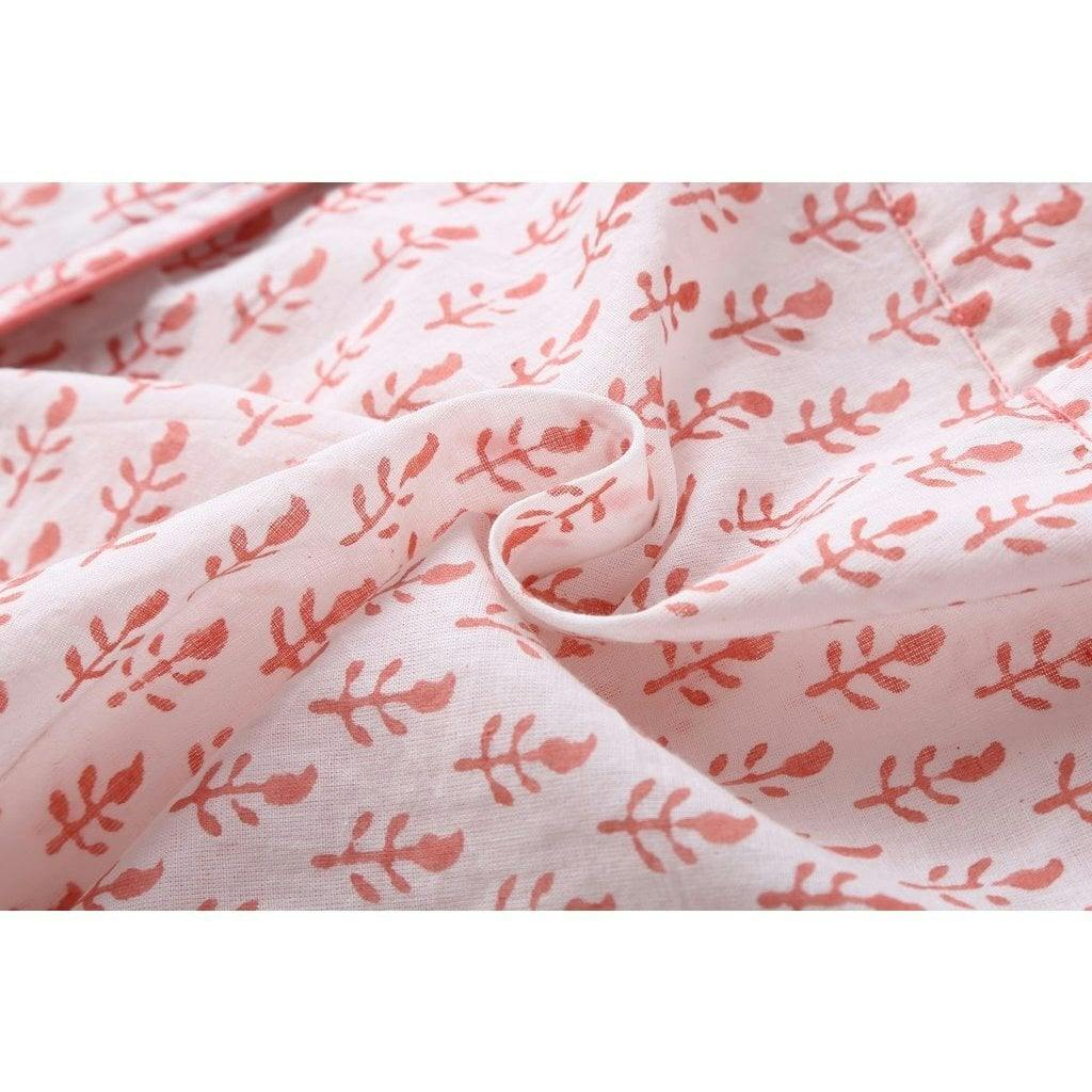 Block-Printed Women's Loungewear Gift Set