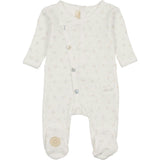 Spray of Berries Footie Ivory