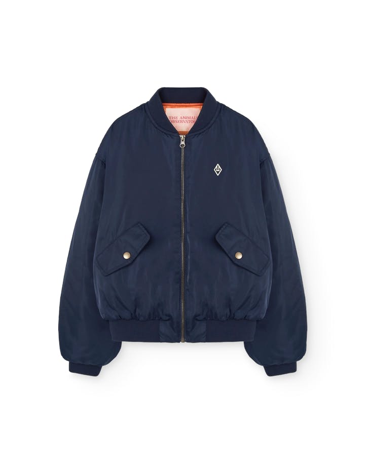 Navy Panda Bomber Jacket