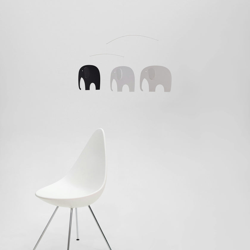 Elephant Party | Greyscale.