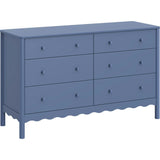Swell 6-Drawer Wide Assembled Dresser (56")
