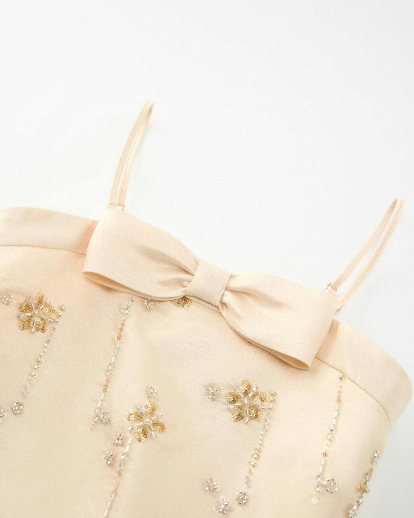 Adriana Beaded Mini Dress