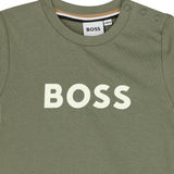 Boys Green Logo T-Shirt