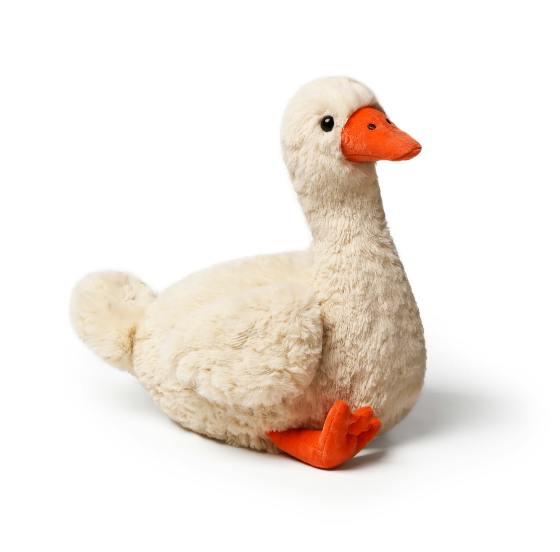 McHugs Cloudy Lucky Goose Weighted Plush Animal 25cm