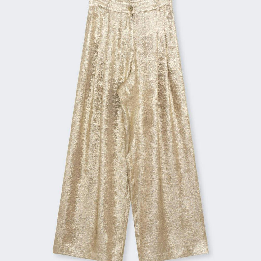 Saffron Woman Pant Gold